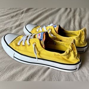 Lo-Top Yellow/Rainbow Converse